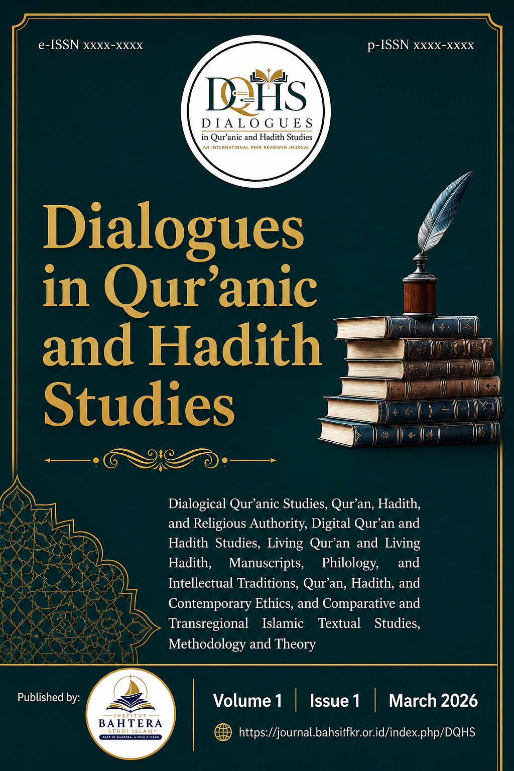 Dialogues in Qur’anic and Hadith Studies Journal Cover